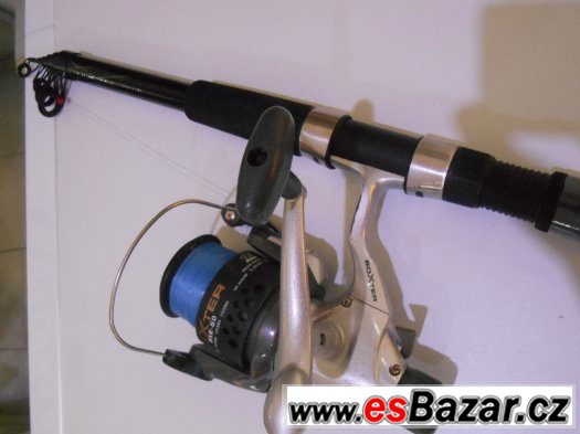 Prut Ron Thompson POWER WIND 2,40m /40-90Kg+Nav. Okuma BXR50