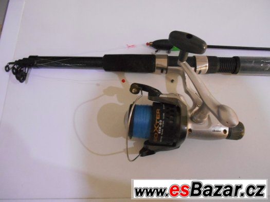 Prut Ron Thompson POWER WIND 2,40m /40-90Kg+Nav. Okuma BXR50