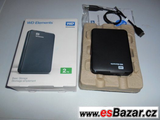 Western Digital Portable 2TB, USB 3.0, 2.5