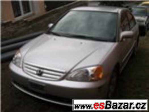 Náhradní díly Honda Civic Sedan 2001-2005 Zboží ze 3 aut Náhradní díly Honda Civic Sedan 2001-2005 Zboží ze 3 aut