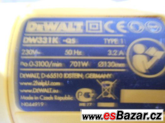 DeWALT DW331K přímočará pila