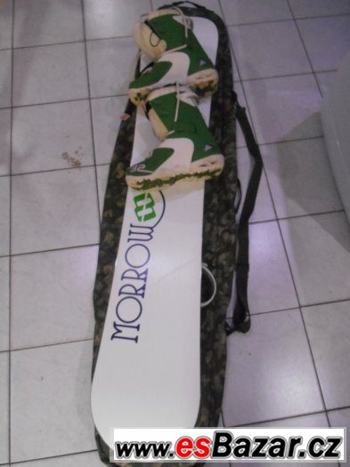 SnowBoard (dámský+boty+vak)