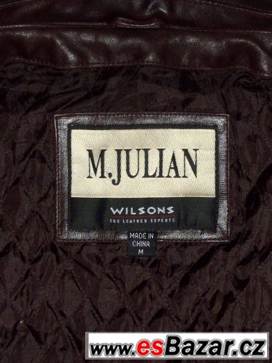 Kožená bunda M.Julian Wilsons Kožená bunda M.Julian Wilsons