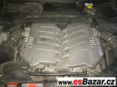 AUDI A8 6.0 LONG W12 309kw 1999 - 2002 - díly z vozidla