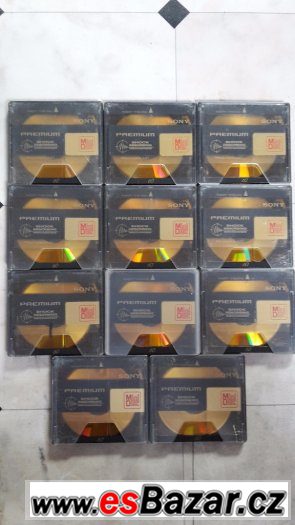 Sony Minidisky Premium - 11 ks minidisc Sony Minidisky Premium - 11 ks minidisc