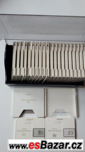 Minidisc - 22ks - Minidisky Sony ES 74min a 80min Minidisc - 22ks - Minidisky Sony ES 74min a 80min
