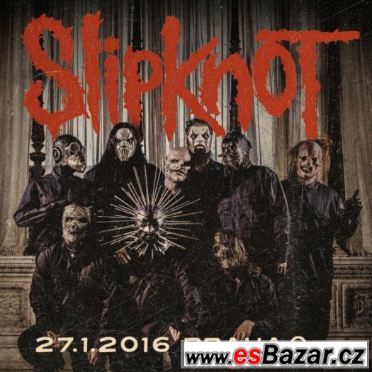 Slipknot 27.1.2016 - stání u pódia
