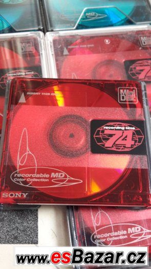 Sony Minidisky - 9ks minidisc