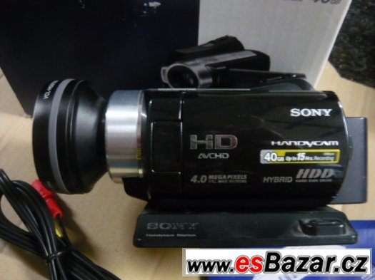 Sony videokamera HDR-SR10E/40gb hdd/ + objektiv VCL-HG 0730A