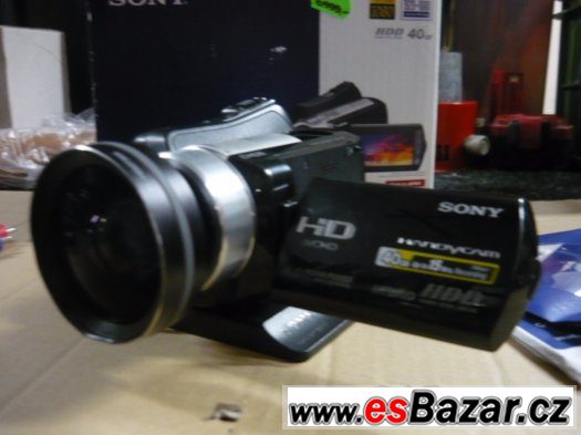 Sony videokamera HDR-SR10E/40gb hdd/ + objektiv VCL-HG 0730A