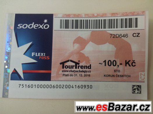 Koupím poukázky Flexi Pass, Unišek, Ticket Multi