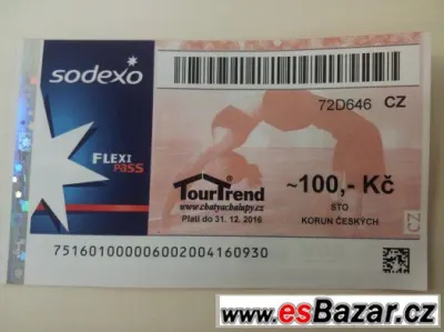 Koupím poukázky Flexi Pass, Unišek, Ticket Multi