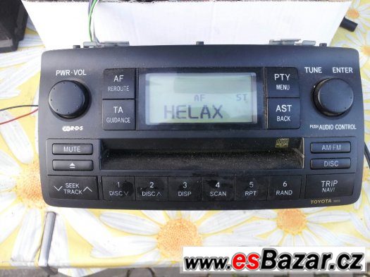 Auto radio z TOYOTA 58816