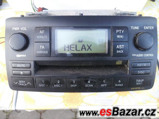 Auto radio z TOYOTA 58816