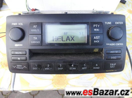 Auto radio z TOYOTA 58816