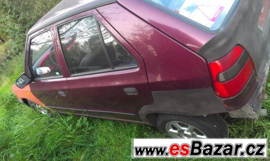 Prodam nahradni dily na Skoda Felicia 1.6 MPI LXi