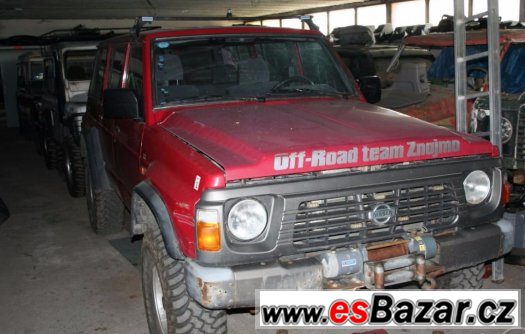 Nissan Patrol GR Y60 2,8td - rozprodám na náhradní díly