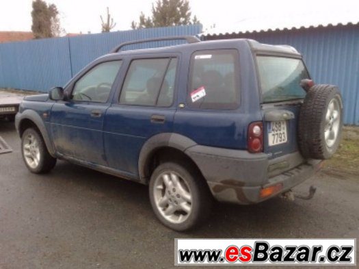 Land Rover Freelander - rozprodám na náhradní díly