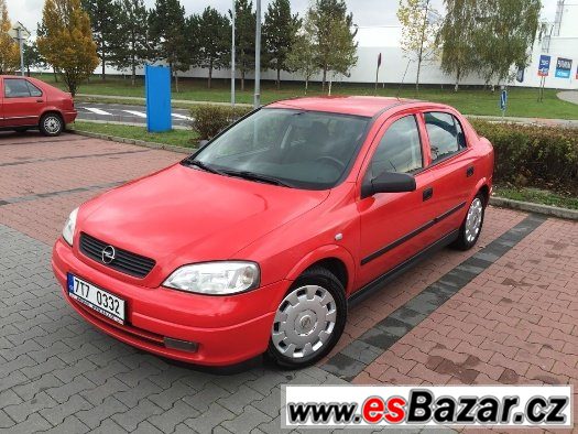 Prodám krásný Opel Astra G 1,4 16V 66kW 1.maj ČR Klima