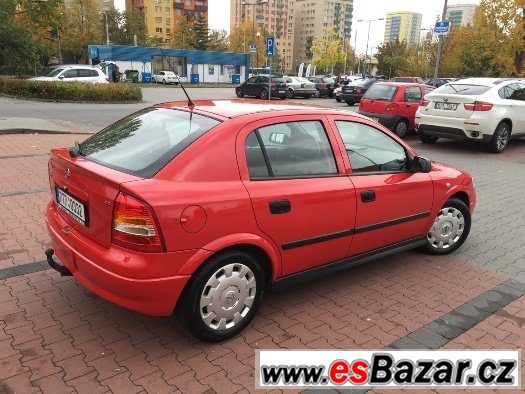 Prodám krásný Opel Astra G 1,4 16V 66kW 1.maj ČR Klima