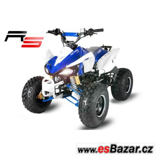 Dětská čtyřkolka Speed 125 Sport RS modrá 8