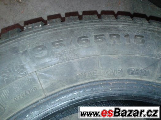 zimní pneu DUNLOP 195/65 R15, Vw, Škoda, Seat, Audi