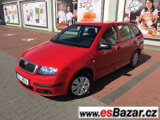 Prodám Škoda Fabia Combi 1,2 12V 47kW 1.majitel ČR