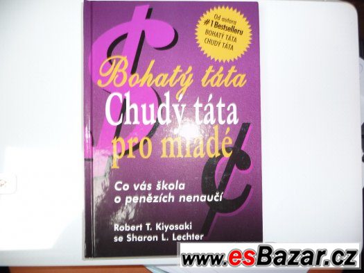 Bohatý táta Chudý táta pro mladé -R.T.Kiyosaki