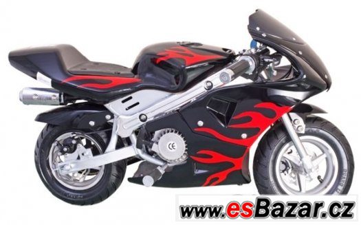 Minibike model roku 2015, nový, zabalený, pošlu po ČR