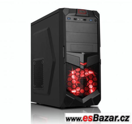 Výkonný herní pc 4x3.8GHz, 8GB DDR3 a 2GB grafika GTX660