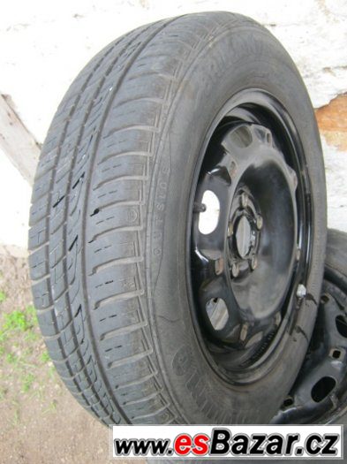 Letní pneu na discích 165/70 R14