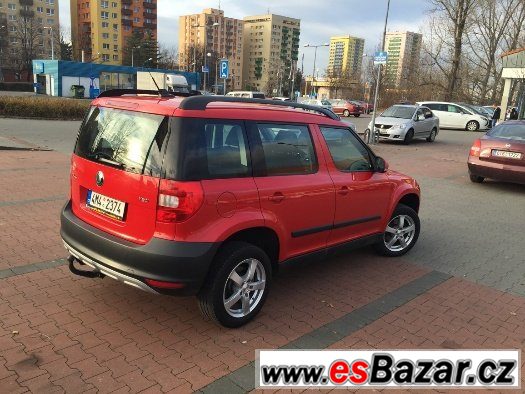 Prodám Škoda Yeti 1,8 TSi 4x4 1.majitel 12/2010 serviska