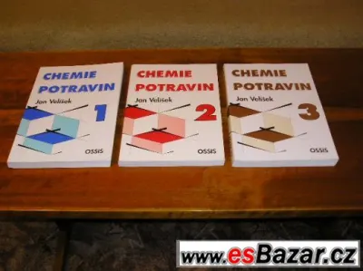 Chemie potravin I, II, III - 1999, cena vč. pošty
