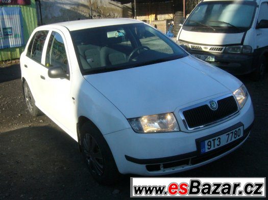 Škoda Fabia 1.4 MPI 50 kw EKO UHRAZENO