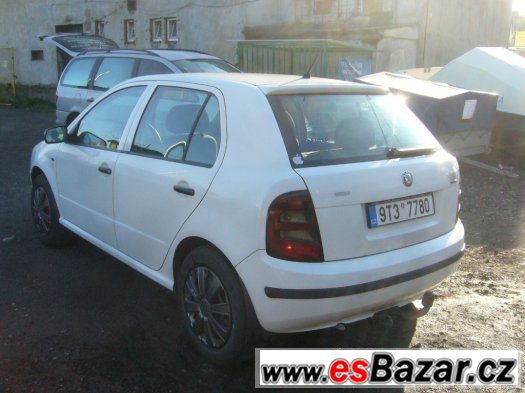 Škoda Fabia 1.4 MPI 50 kw EKO UHRAZENO