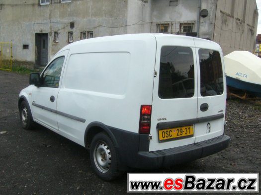 Opel Combo 1.6 64 kw 3.Majitel kupováno v ČR