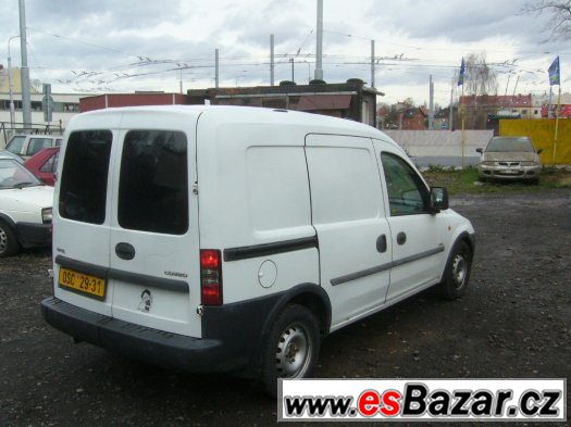 Opel Combo 1.6 64 kw 3.Majitel kupováno v ČR Opel Combo 1.6 64 kw 3.Majitel kupováno v ČR