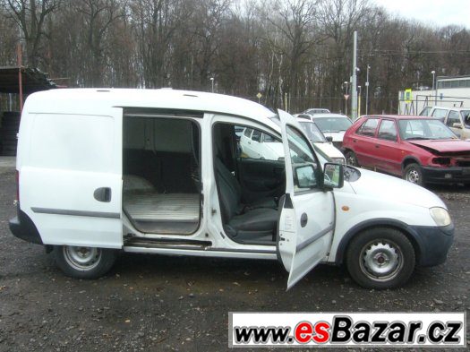 Opel Combo 1.6 64 kw 3.Majitel kupováno v ČR