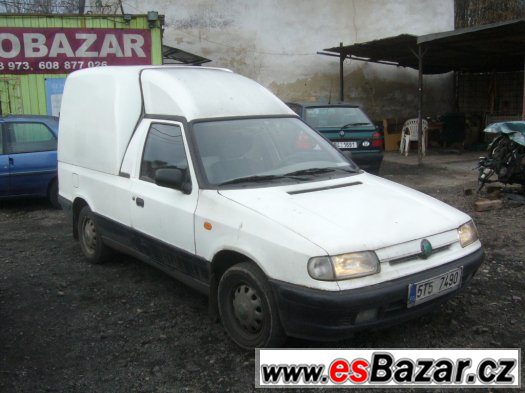 Škoda Felicie Pickup 1.3 MPI EKO UHRAZENO