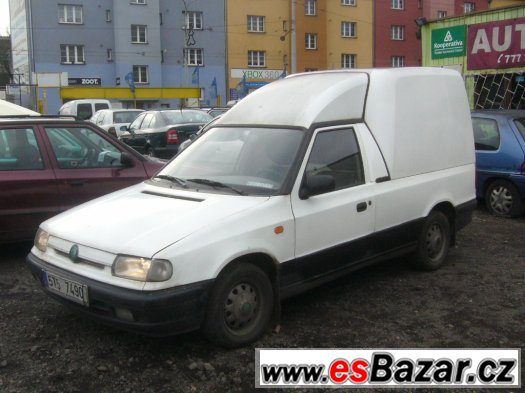 Škoda Felicie Pickup 1.3 MPI EKO UHRAZENO