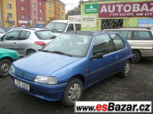 Peugeot 106 1.1 44 kw EKO UHRAZENO Peugeot 106 1.1 44 kw EKO UHRAZENO