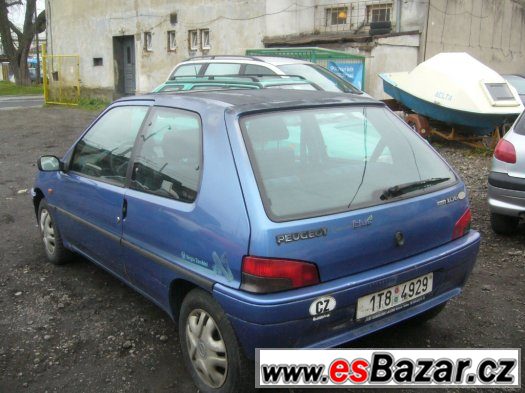Peugeot 106 1.1 44 kw EKO UHRAZENO Peugeot 106 1.1 44 kw EKO UHRAZENO