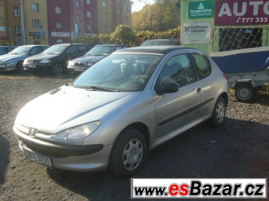 Peugeot 206 1.1 44 kw EKO UHRAZENO