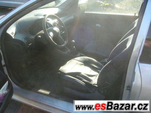 Peugeot 206 1.1 44 kw EKO UHRAZENO