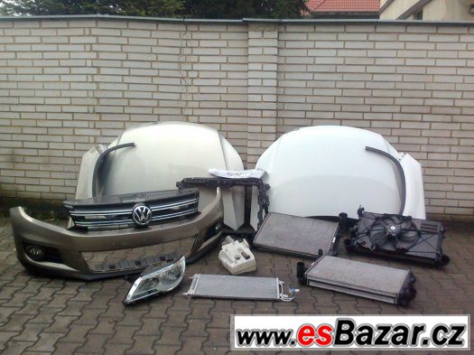 Volkswagen Tiguan Dily na Predek Airbagova Sada Chladice