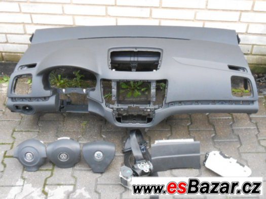 Airbagova sada Volkswgen Golf V,Passat B6,7,Sharan,Touran,