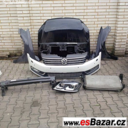 Volkswagen Passat B-7 Dily na Predek Airbagova sada Chladic