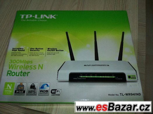 Bezdrátový router 300 Mbit/s Wireless N TL-WR941ND Hl