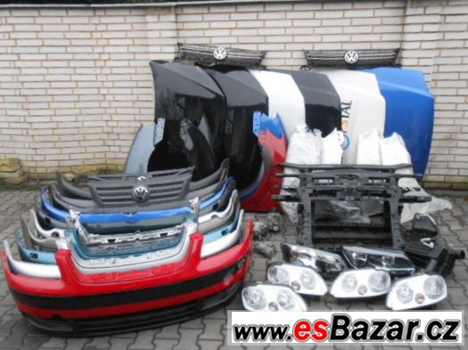 WV Volkswagen Touran Caddy Dily Predek Airbagova sada