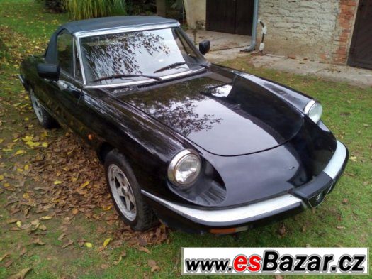 Alfa Romeo Spider 1600 kabrio Alfa Romeo Spider 1600 kabrio